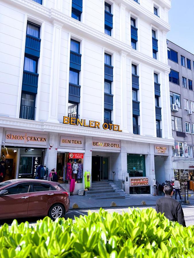 Benler Otel Laleli Istanbul Exterior foto